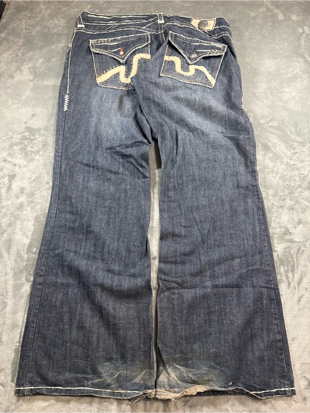 Y2K Laguna Beach Baggy Bootcut Jeans Size 44 Jesse Pinkman Jeans